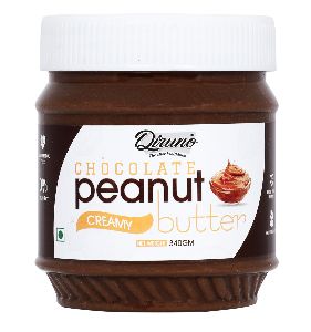 Diruno Chocolate Peanut Butter Creamy 340gm (Gluten Free, Non-GMO)