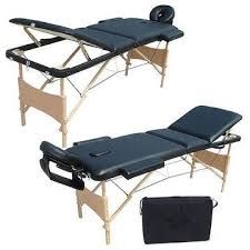 Portable Foldable Wooden Massage Table