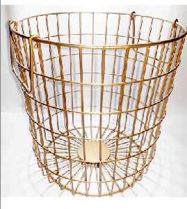 Iron Wire Basket & Bucket