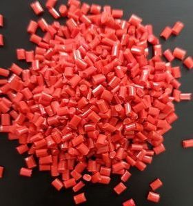 Polypropylene Milky Red Granules