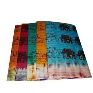 Elephant Print Sarees