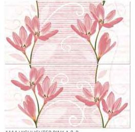 1114 Highlighter Pink A & B Glossy Series Wall Tile
