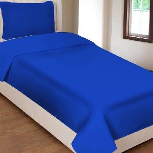Plain Handloom Single Bed Sheets