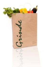 grocery bag holder
