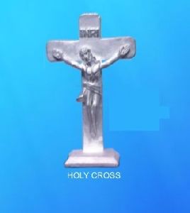 999 Silver Holy Cross Statue