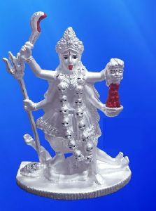 999 Silver Maa Kali Statue