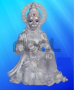 999 Silver Hanuman Statue