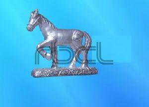 999 Silver Horse Statue
