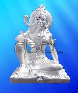 999 Silver Shiva Statue