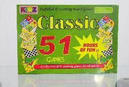 Classic 51 Board Games