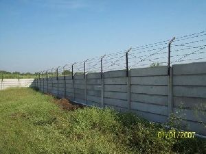 Precast Concrete Security Wall