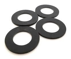Black Rubber Washers