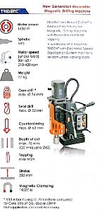 Magnetic base drill machine