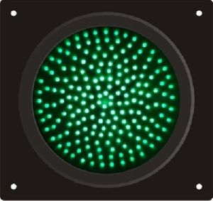 Green Solar Traffic Signal Lights