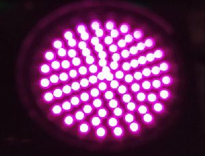 Purple LED Traffic Signal Lights