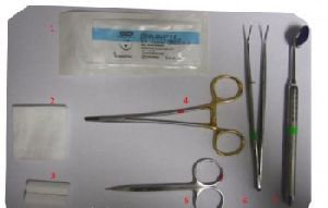 Dr.Onic Dental Suture Tray Set Up
