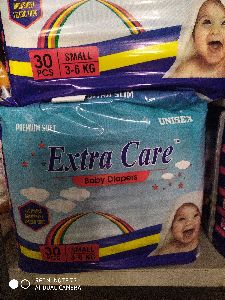 30 Pcs Extra Care Baby Diapers