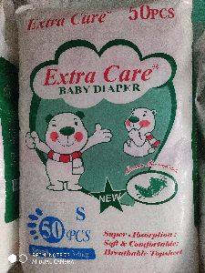 50 Pcs Extra Care Baby Diapers
