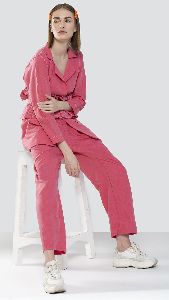 Pink Pantsuit