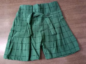 Women\'s Green Shorts