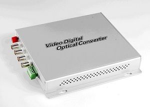 4 Channel Video fiber multiplexer