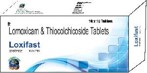 Lornoxicam & Thiocolchicoside Tablets