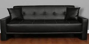 Leather Sofa Cum Bed