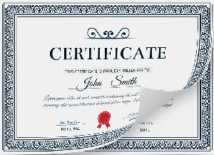 certificate printing service