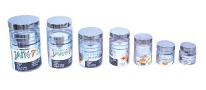 1000ML Silver Line PET Container