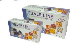250ML Silver Line PET Jar Gift Box