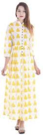 Cotton Plain Printed Kurtis, Age Group : Adult, All, Kids