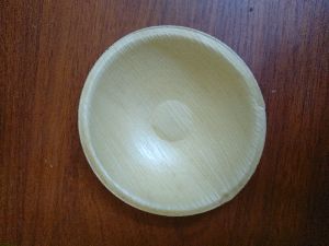 5 Inch Round Areca Leaf Bowl