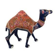Meenakari Work Camel Statue