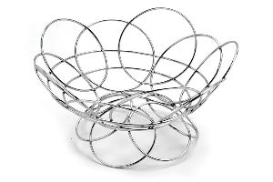 Stainless Steel Fruit Basket without Handle