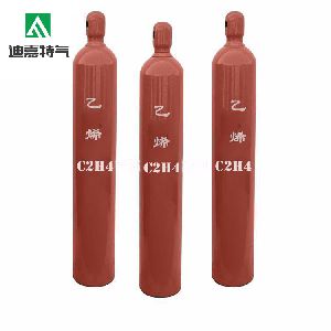 Export standard 99.9% pure Ethylene gas C2H4 gas made in china