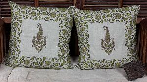 Linen Printed Cushion Covers