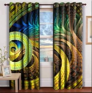 Printed Door Curtain