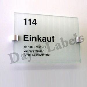 Glass Name Plate Manufacturers Suppliers Dealers Exporters India