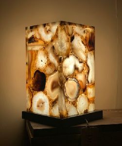 Agate Stone Lamp