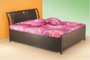 Wrought Iron Box Double Bed