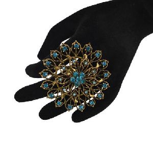 Crystals Antique Ring
