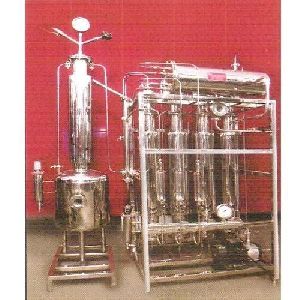 Semi-Automatic Multi Column Distillation Plant