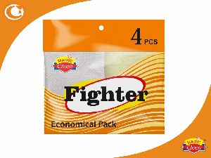 Fighter Net Scrubber Magic Cleen (Pack of 4)