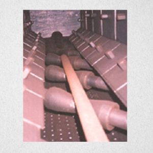 External Shot Blasting Machine For Pipe and Round Bar