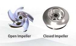 Stainless Steel Open Pumps Impeller