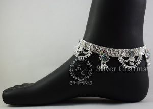 Gola Fancy Silver Anklets