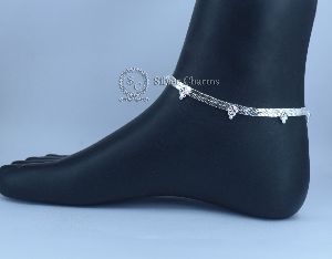 Silver Anklets for Women Stylish