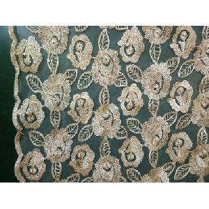 Floral Net Fabric