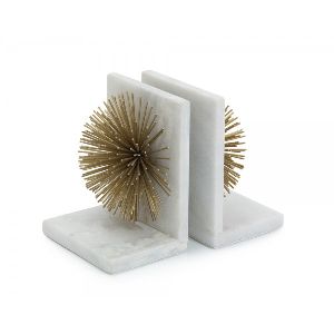 Star Flower Bookend Set of 2