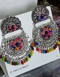 Afghani Chandbali Earrings